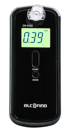 Alkomat marki AlcoFind DA8100 + 10 lat Gwarancji plus nielimitowane kalibracje