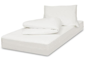 allsaneo premium Encasing Set 3-teilig Standardgrößen (Set Größen:: 90x200x20/135x200/40x80cm)