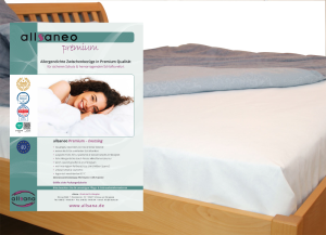 Allsaneo premium - Allergiker Reiselaken leicht, 180x260 cm