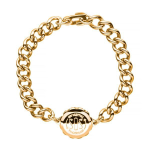 SOS Talisman - Herren Kettenarmband vergoldet