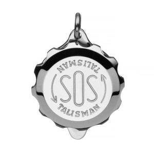 SOS Talisman - Anhänger Edelstahl