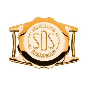 SOS Talisman - für Uhrenarmband vergoldet, Damen