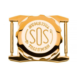 SOS Talisman - für Uhrenarmband vergoldet, Herren