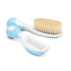 Chicco Kit Escova e Pente Cerda Azul