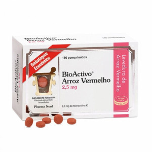 Pharma Nord BioActivo Arroz Vermelho 2.5mg Comprimidos x180