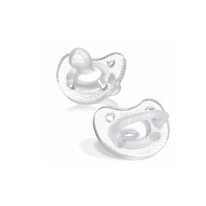 Chicco Chupeta Physio Crystal 6-16M+ (Pack Duplo)