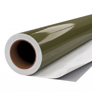 Folia samochodowa Arlon PCC, 415 Gloss Khaki Green, błysk, 1524 mm x 25 m