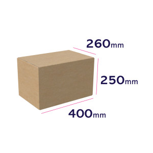 karton automatyczny z samoprzylepnym zamknięciem 400 x 260 x 250 mm