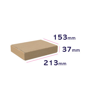 karton automatyczny z samoprzylepnym zamknięciem 213 x 153 x 37 mm