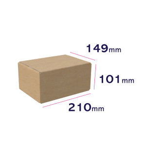 karton automatyczny z samoprzylepnym zamknięciem 210 x 149 x 101 mm