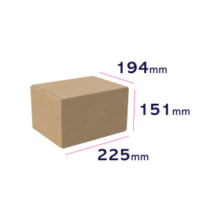 karton automatyczny z samoprzylepnym zamknięciem 255 x 194 x 151 mm