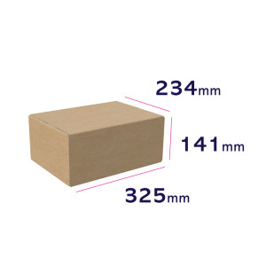 karton automatyczny z samoprzylepnym zamknięciem 325 x 234 x 141 mm