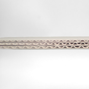 tektura falista 3-warstwowa biała eko 1000 x 700 mm, fala E