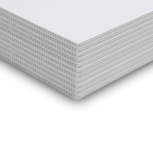 PP kanalikowe Kartonplast, biały, 2K, UV-odporny, 10 x 2000 x 3000 mm