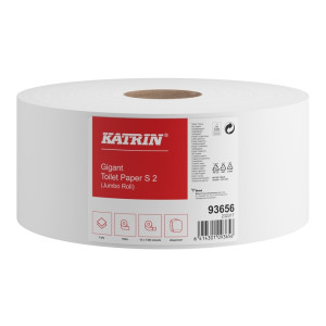 Katrin papier toaletowy 93656 inne biały 2 warstwy paczka 12 rolek 88 x 150.00