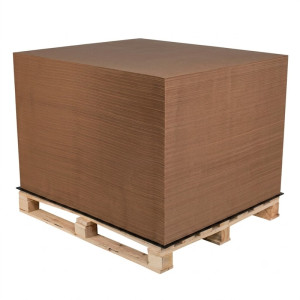 papier prążkowany kraft 80 g/m2, arkusz 1050 x 1260 mm, FSC