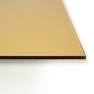 Akryl wytłaczany Lustro XT, złoty, 3 x 1525 x 2050 mm