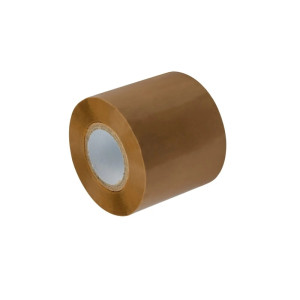 taśma klejąca brązowa, klej hotmelt, gilza 25mm, 48mm x 38mb