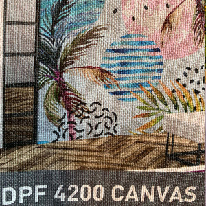 Folia Arlon DPF 4200, Canvas, polimer PVC, mat,, biały, 1372 mm x 45.72 m