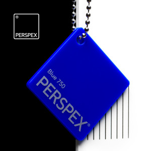 Akryl wylewany Perspex Kolor, 750 blue, błysk, 3 x 2030 x 3050 mm