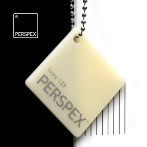 Akryl wylewany Perspex Kolor, 133 ivory, błysk, 3 x 2030 x 3050 mm