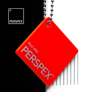 Akryl wylewany Perspex Kolor, 440 red, błysk, 4 x 2030 x 3050 mm