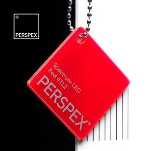 Akryl wylewany Perspex Kolor, 4TL2 RED LED, błysk, 3 x 2030 x 3050 mm