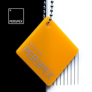 Akryl wylewany Perspex Kolor, 229 yellow, błysk, 3 x 2030 x 3050 mm