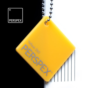 Akryl wylewany Perspex Kolor, 260 yellow, błysk, 3 x 1525 x 2030 mm