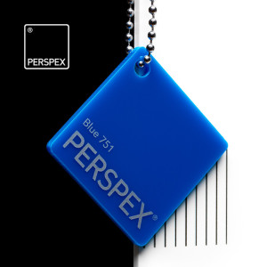 Akryl wylewany Perspex Kolor, 751 blue, błysk, 3 x 1525 x 2030 mm