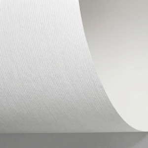 Rives Linear Linear papier ozdobny bright white 350 g/m² B1 długi bok 493 µ cienkie prążki 2 str. ryza 100 ark. 700 x 1000