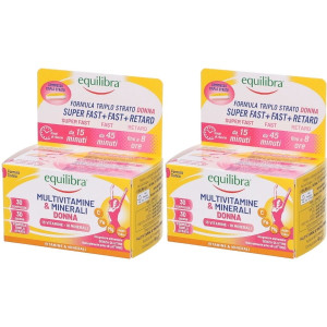 Equilibra Multivitamine & Minerali Donna Set Da 2