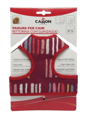 Camon Pettorina+guinzaglio Multic L