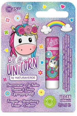 Natura Verde Be A Unicorn Lip Balm Fragola 5,7