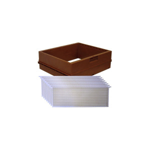 Nicot - Fabricant Français de Matériel Apicole en Plastique Hausse Nicot Dadant 10 cadres + 9 bâticadres