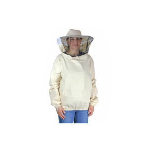 Apiculture.net - Matériel apicole français Vareuse avec chapeau et voile - L