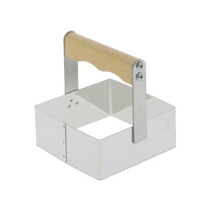 Apiculture.net - Matériel apicole français Emporte-pièce inox pour miel en section