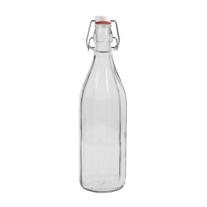 Apiculture.net - Matériel apicole français 12 bouteilles Limonade avec bouchons 1L