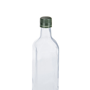 Apiculture.net - Matériel apicole français 50 capsules à vis avec verseur pour Marasca PP31,5 - Vert