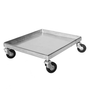 Quarti - Fabriquant Italien de Matériel Apicole Chariot à roulettes pour hausses 10 cadres