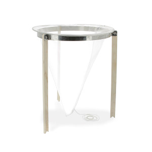 Apiculture.net - Matériel apicole français Filtre nylon 45 cm conique fin