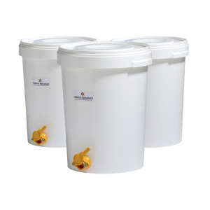 Apiculture.net - Matériel Apicole 3 maturateurs 80 kg en plastique