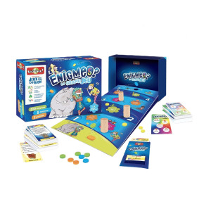 Bioviva - Jeux de Société Fabriqués en France Le Grand Jeu des Enigmes