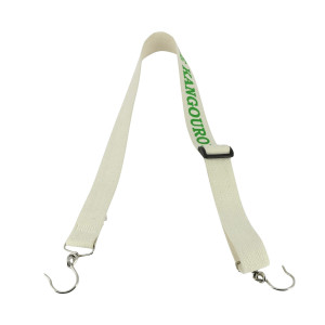 Le Kangourou Sangle en coton blanc