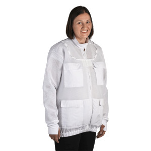 Apiculture.net - Matériel apicole français Blouson Air'3D entièrement aéré (sans voile) - S
