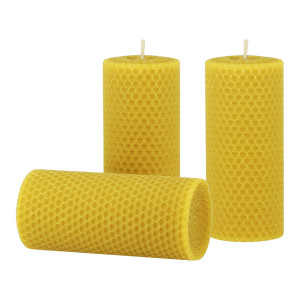 Apiculture.net - Matériel apicole français Lot de 3 bougies petites diam. n°3