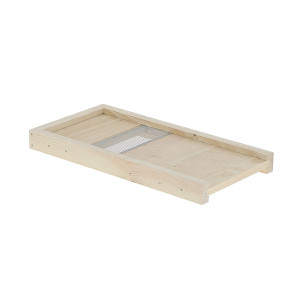 Ecoruche : Ruches Classiques en Bois Fond bois aéré pour ruchettes 6 cadres