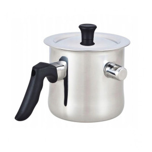 Apiculture.net - Matériel apicole français Fondoir double paroi inox 2L