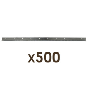 Apiculture.net - Matériel apicole français Carton de 500 bandes lisses 450mm pour Dadant 12 cadres
