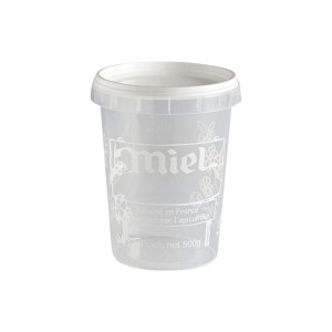 Nicot - Fabricant Français de Matériel Apicole en Plastique 25 pots Nicot Miel 500g (PAL)